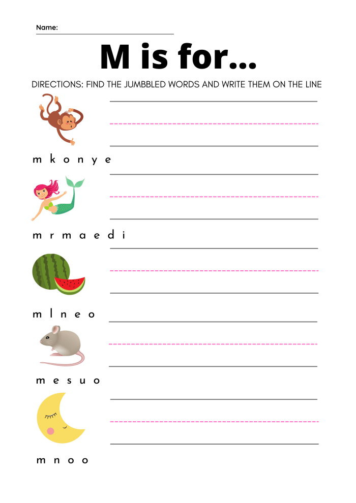 Spelling Lined Paper Worksheet Spelling Lined Paper Worksheet
