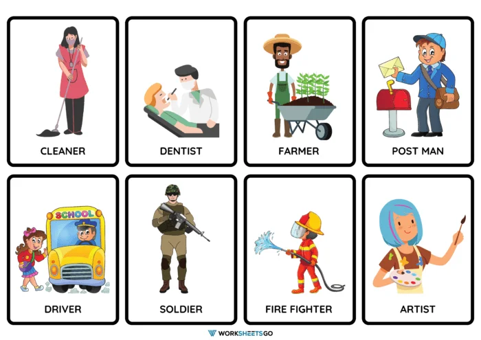 Community Helpers Flash Cards 2 Community Helpers Flash Cards 2