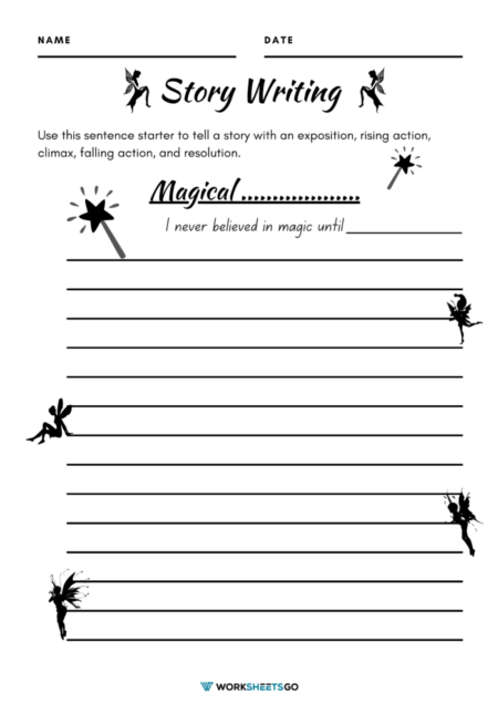 ESL Short Story Worksheets