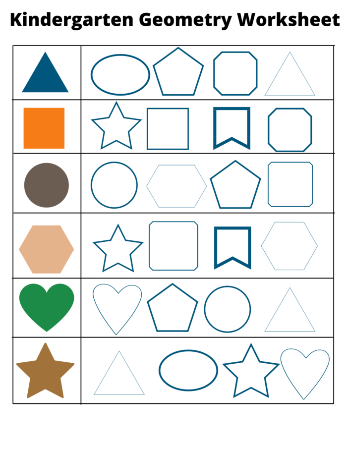 Shapes Around The House Worksheets | WorksheetsGO