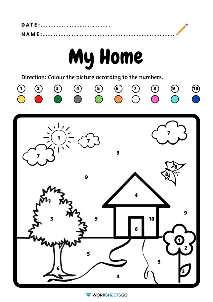 Different Number Worksheet Different Number Worksheet