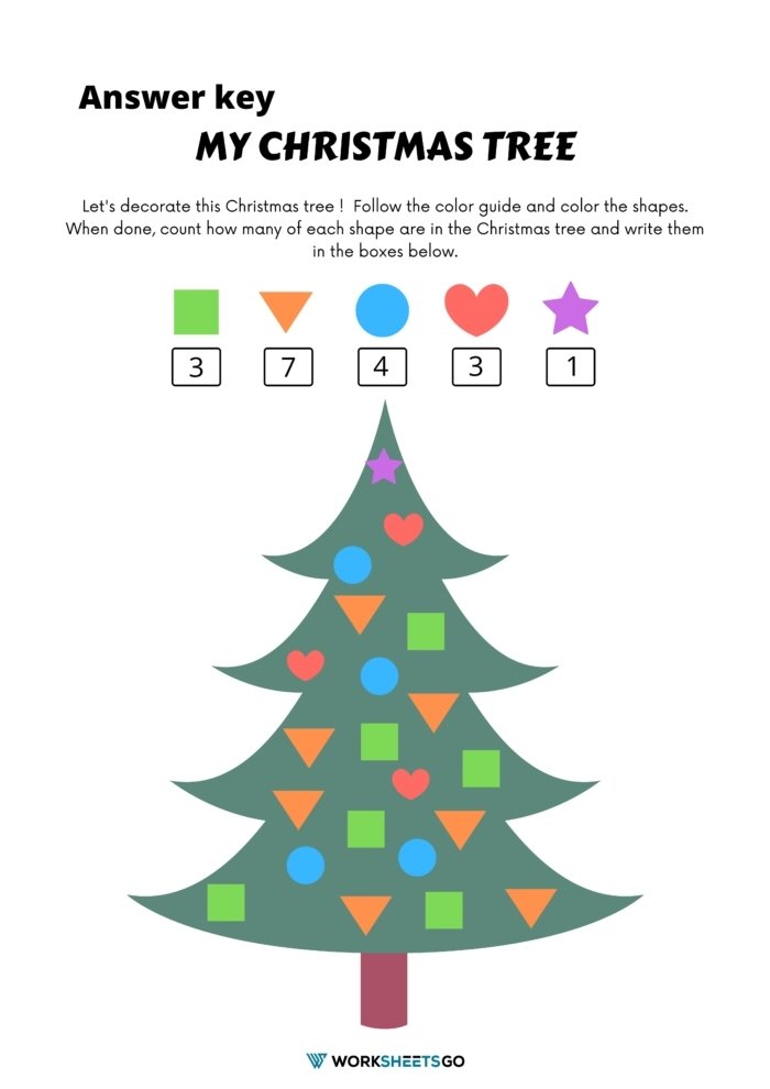 Preschool Christmas Activity Worksheet Answer Key Preschool Christmas Activity Worksheet Answer Key