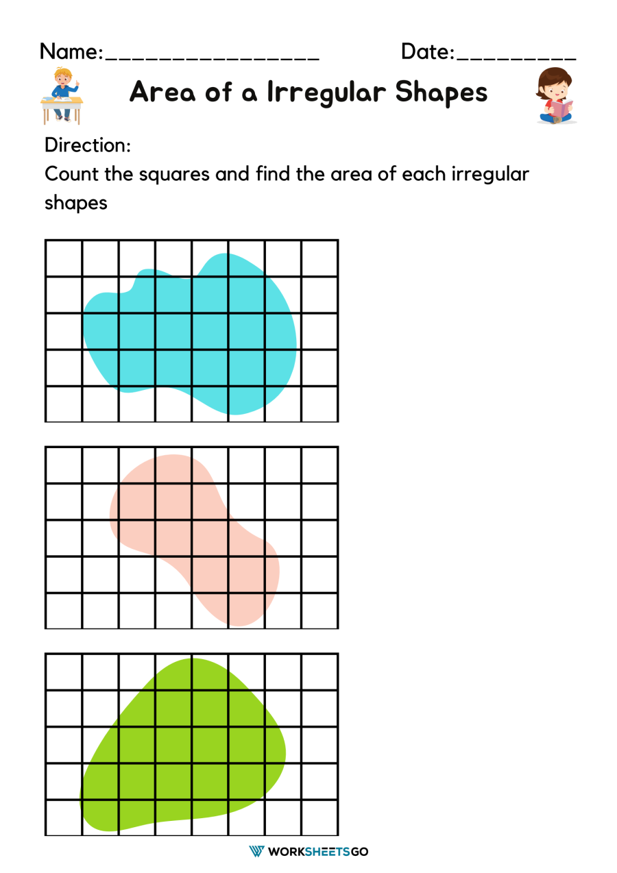 Area Of Irregular Shapes Worksheets WorksheetsGO