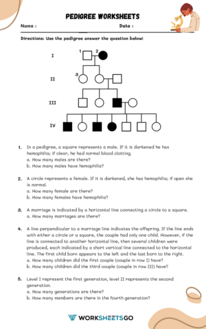 Pedigree Worksheets