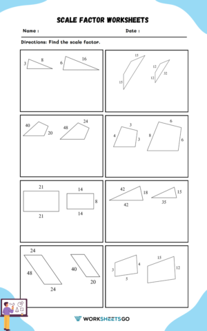 Scale Factor Worksheets