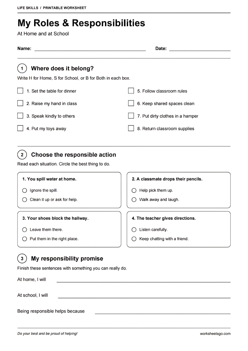 Roles & Responsibilities 01 Roles & Responsibilities 01